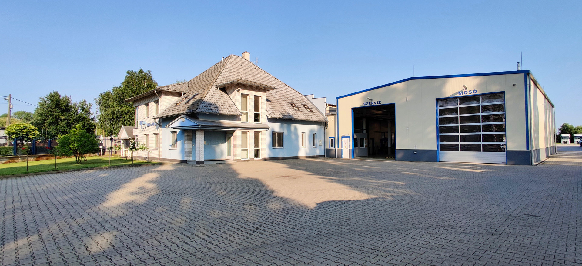 Elektrans, telephely front